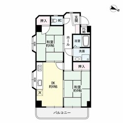 大石駅 徒歩6分 2階の物件間取画像